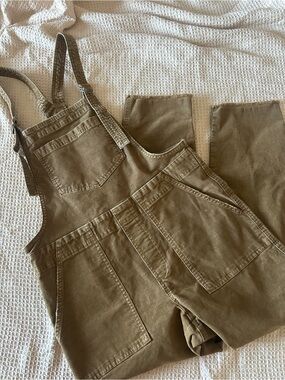 Women's brown Utility Overalls - Versatile Casual Jeans